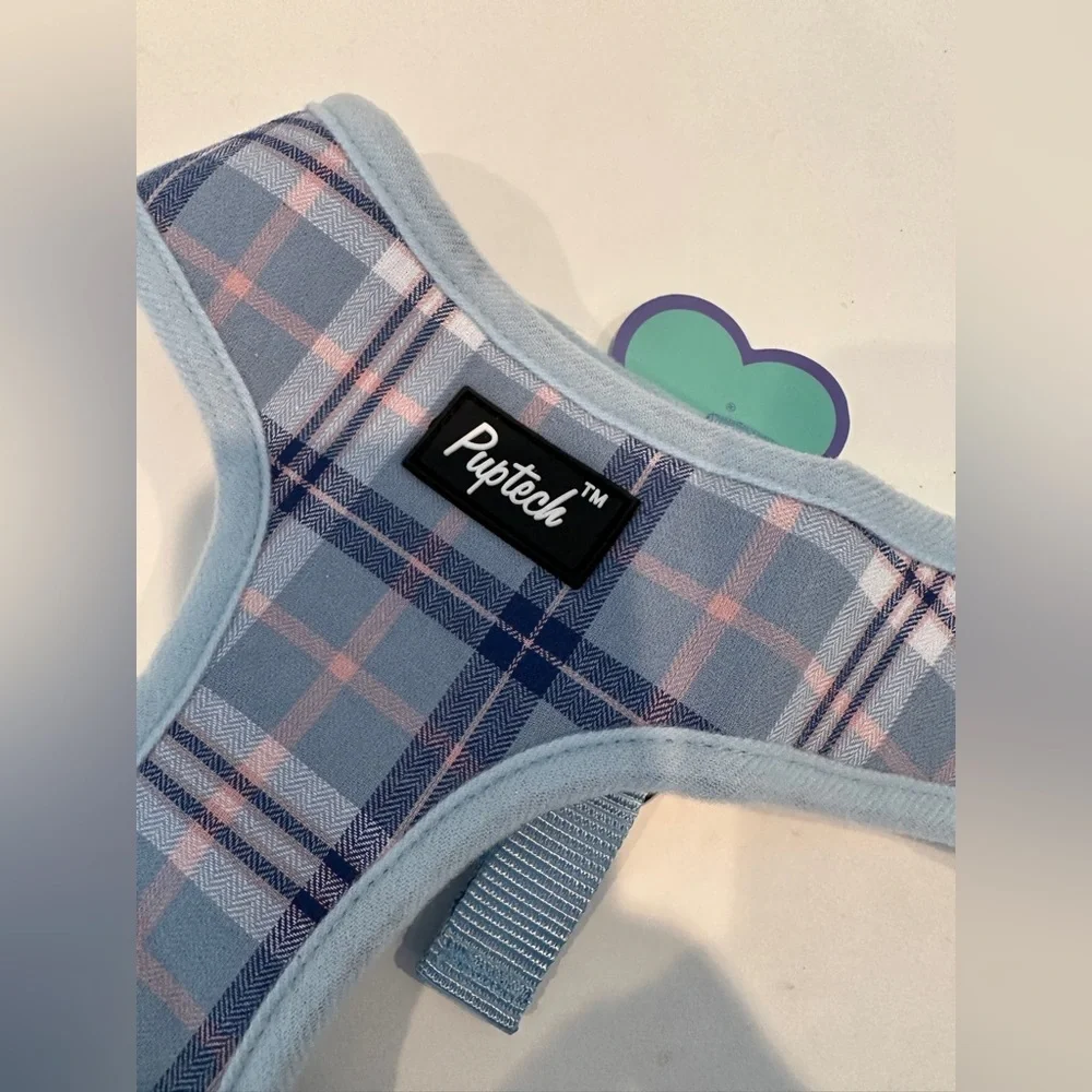Puptech Plaid Dog Harness - L